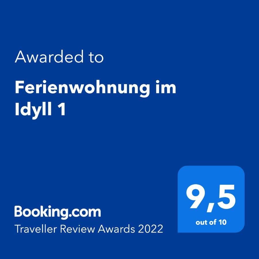 Ferienwohnung Im Idyll 1 هينغيرسبيرغ المظهر الخارجي الصورة
